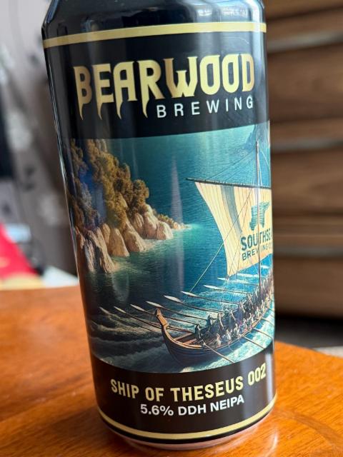 Ship Of Theseus 002 5.6%, Bearwood Brewing, England