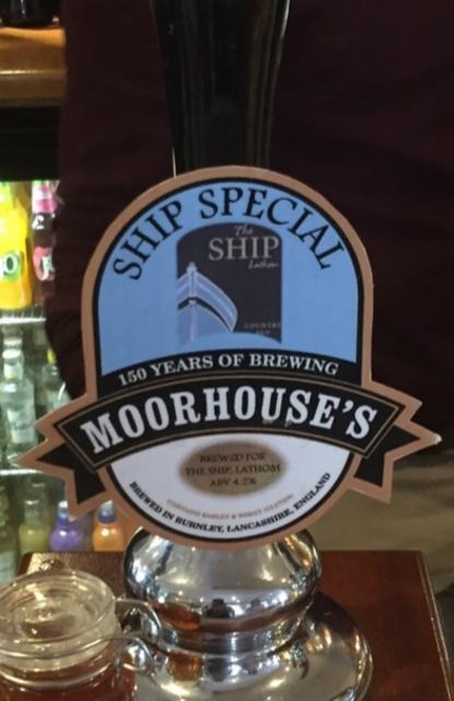 Ship Special 4.2%, Moorhouse's Brewery, England