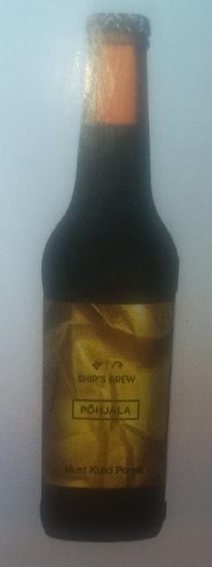 Ship's Special Brew must kuld porter 7.8%, Põhjala, Estonia