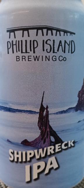 Shipwreck IPA 6.4%, Phillip Island Brewing co, Australia