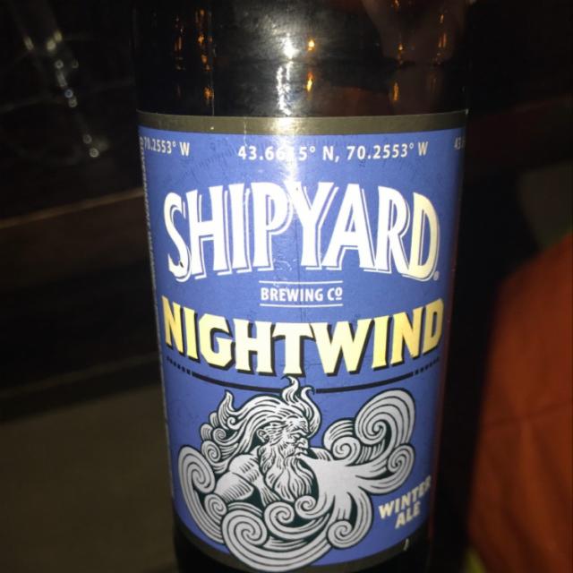 Shipyard Nightwind 5.8%, Shipyard Brewing Company, United States