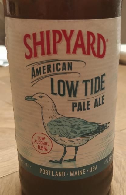 Shipyard American Low Tide Pale Ale 0.5%, Shipyard Brewing Company, United States