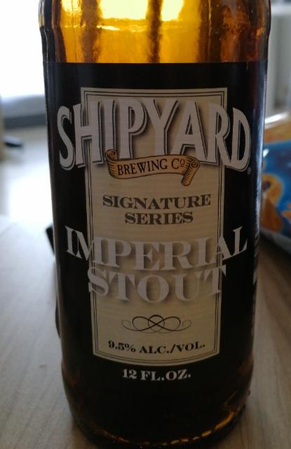 Shipyard Imperial Stout 9.5%, Shipyard Brewing Company, United States
