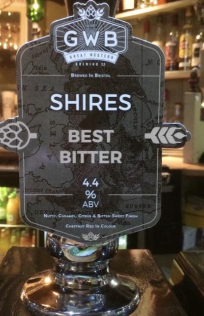 Shires 4.4%, Hop Union Brewery, England