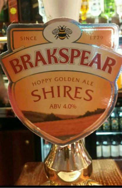 Shires 4.0%, Brakspear Brewing Company, England