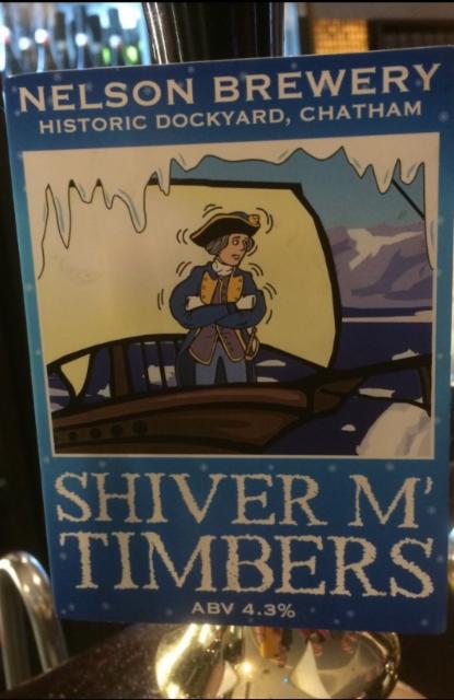Shiver M' Timbers 4.3%, Nelson Brewing, England