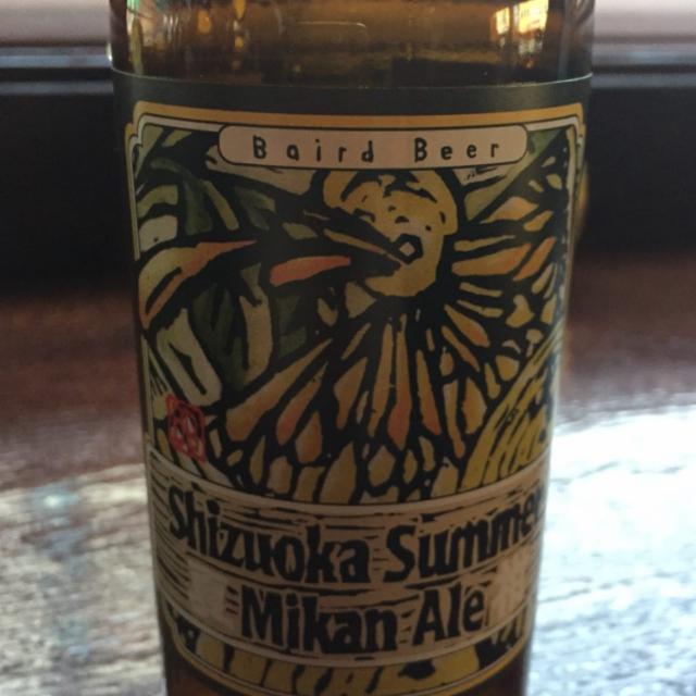 Shizuoka Summer Mikan Ale 5.0%, Baird Beer, Japan
