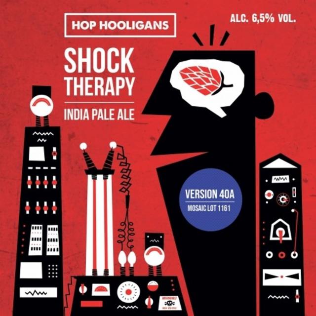 Shock Therapy V40A Mosaic Lot 1161 6.5%, Hop Hooligans, Romania