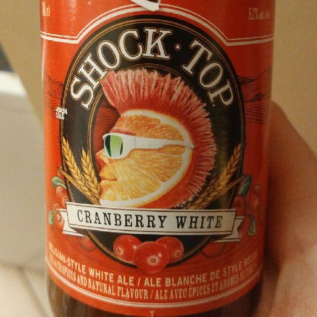 Shock Top Cranberry White 5.2%, Shock Top Brewing Co, United States