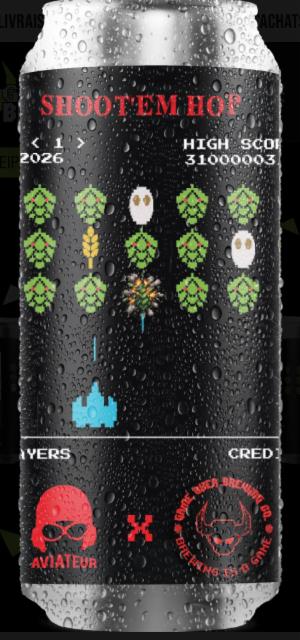 Shoot'm hop 7.5%, Game Over Brewing Co., France