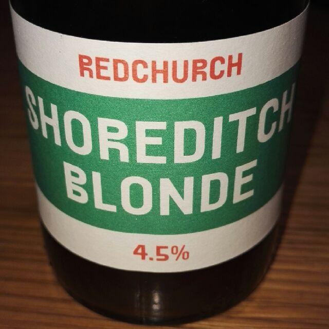 Shoreditch Blonde 4.5%, The Redchurch Brewery, England