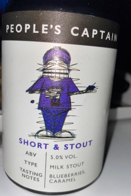 Short & Stout 5.0%, People's Captain, England