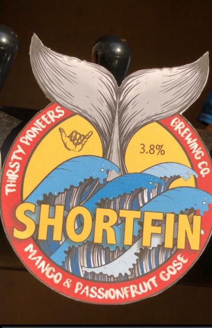 Shortfin 3.8%, Thirsty Pioneers Brewing Company, England