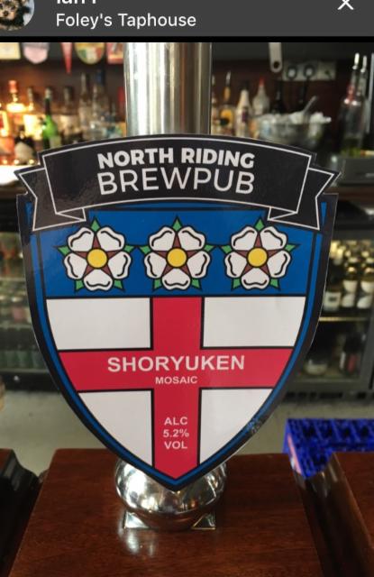 Shoryuken 5.2%, North Riding Brewery, England