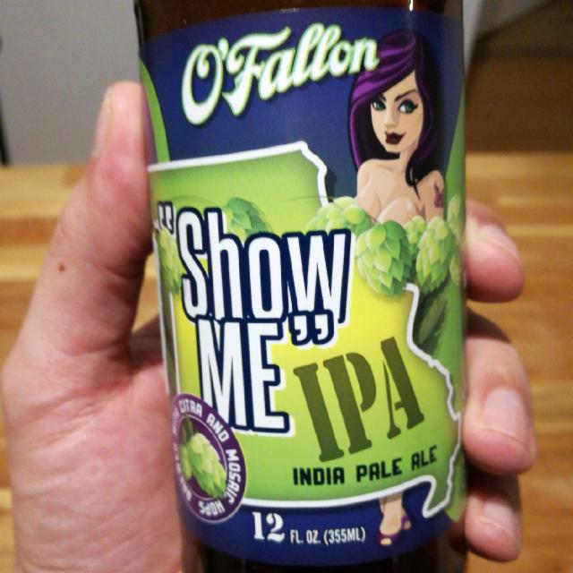 Show Me IPA 6.5%, O'Fallon Brewery, United States