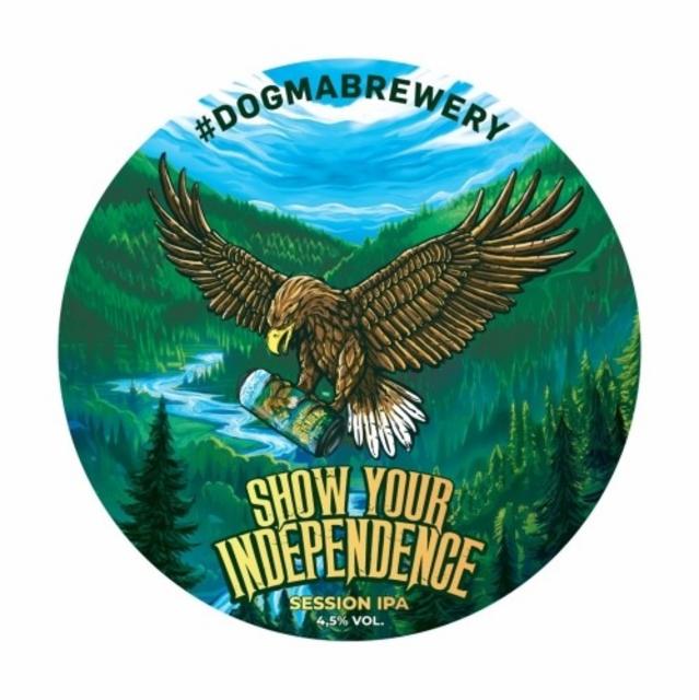 Show Your Independance 4.5%, Dogma Brewery, Serbia
