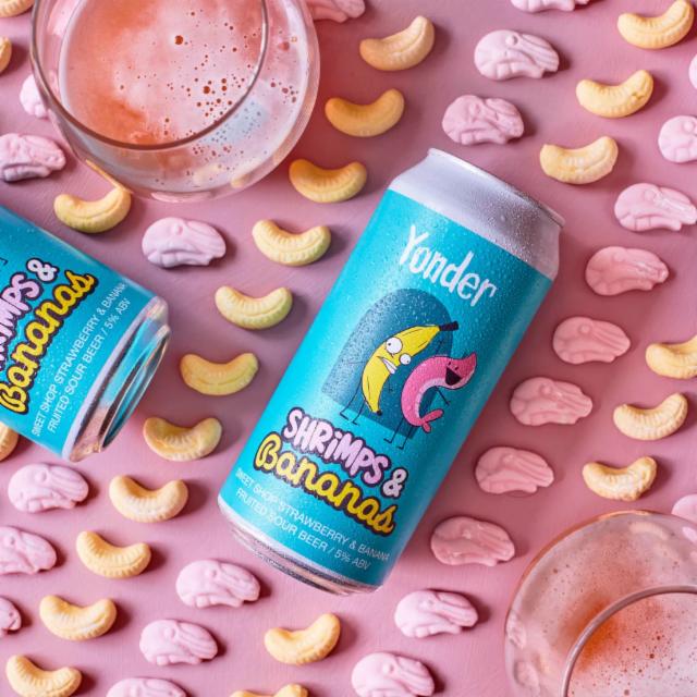 Shrimps & Bananas 5.0%, Yonder Brewing, England