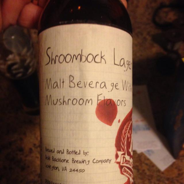 Shroombock Lager 7.7%, Devils Backbone Brewing Company (AB InBev), United States
