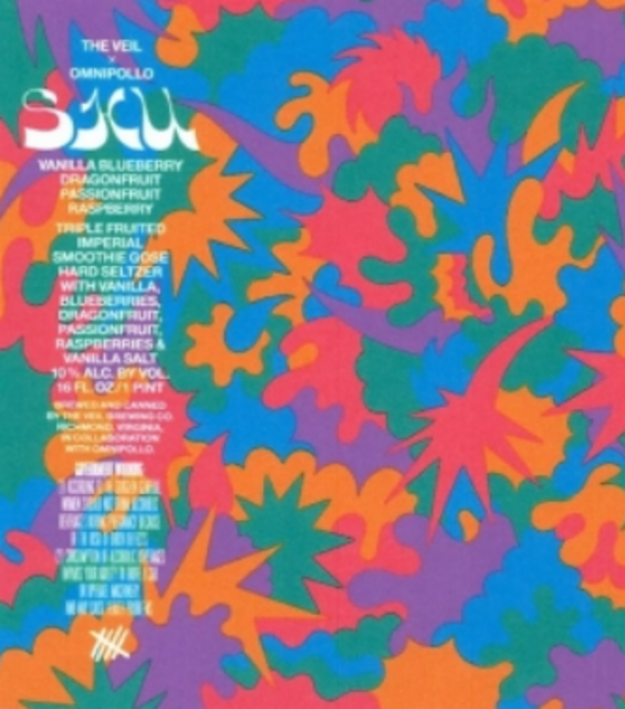 SHU (Vanilla, Blueberry, Dragonfruit, Passionfruit & Raspberry) 10.0%, The Veil Brewing Co., United States