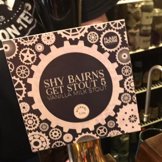 Shy Bairns Get Stout 5 5.2%, Flash House Brewing Company Limited, England