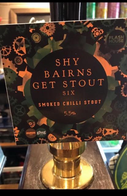 Shy Bairns Get Stout Six 5.5%, Flash House Brewing Company Limited, England