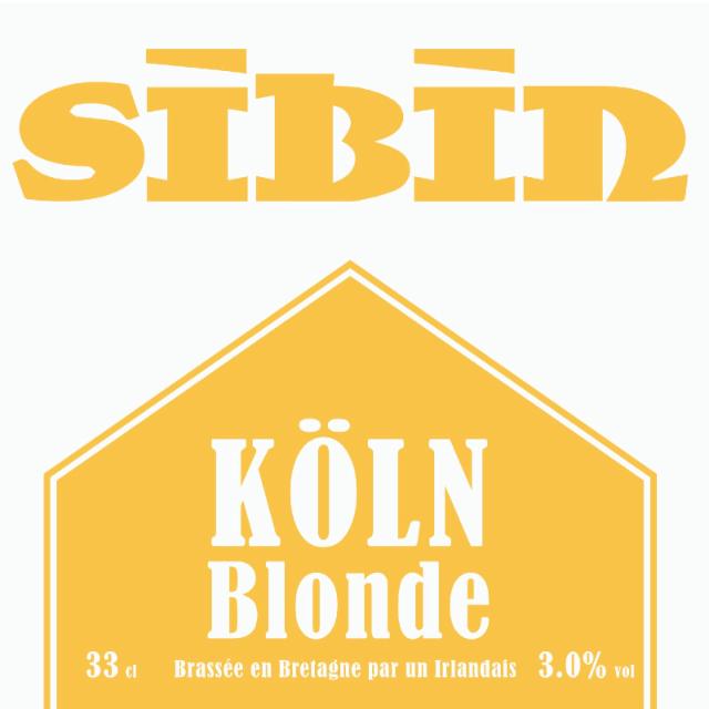 Köln Blonde 3.0%, Brasserie Sibin, France