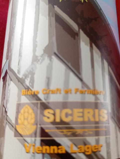 siceris vienna lager 5.4%, Brasserie Des Terres Blanches (Punta), France