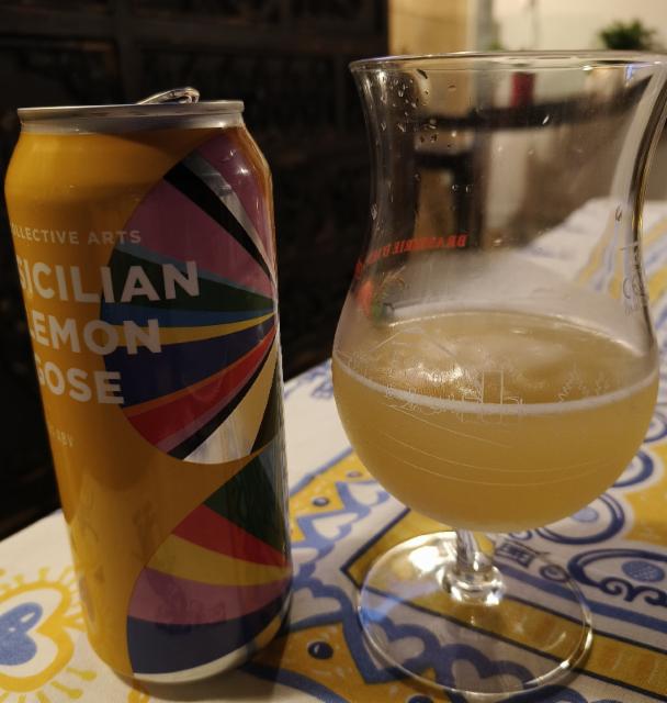Sicilian Lemon gose 4.5%, Collective Arts Brewing, Canada