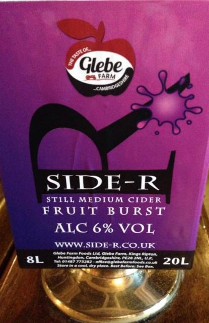 Side-R Fruit Burst 6.0%, Glebe Farm Foods, England