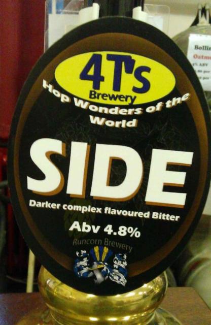 Side 4.8%, 4T's Brewery, England