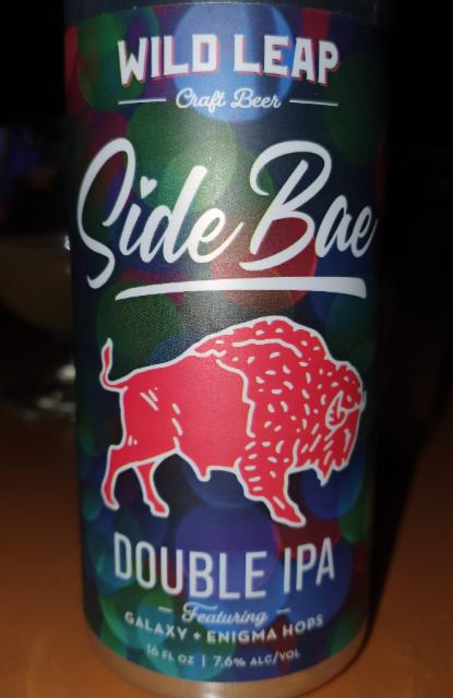Side Bae Galaxy And Enigma Hops 7.6%, Wild Leap Brew Co., United States