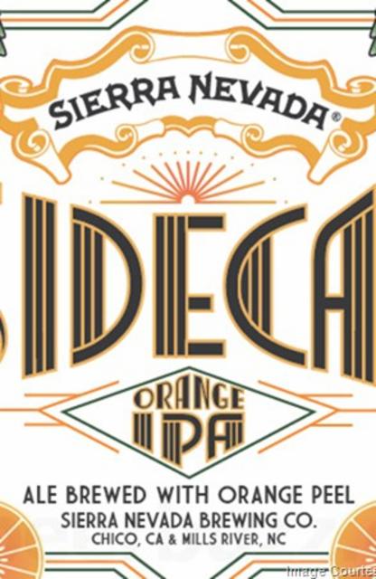 Sidecar Orange IPA 6.8%, Sierra Nevada Brewing Company, United States