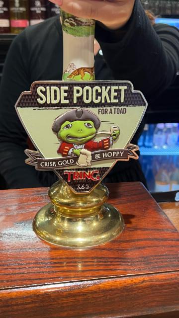 Sidepocket for a toad 3.6%, Tring Brewery, England