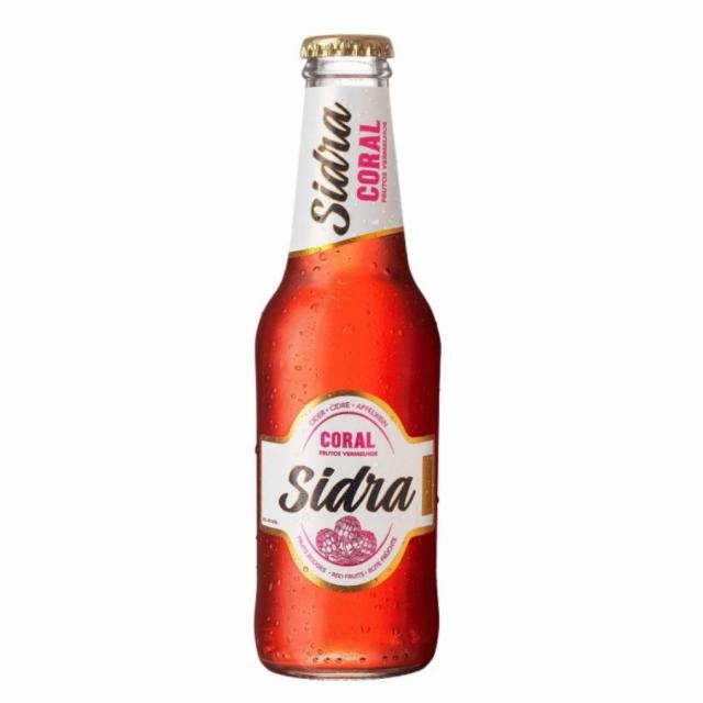 Sidra CORAL FRUTOS VERMELHOS 4.0%, Empresa De Cervejas Da Madeira, Portugal