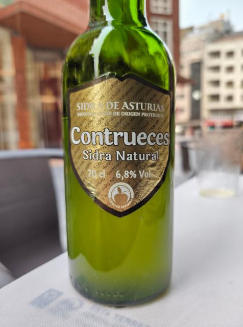 sidra natural contrueces 6.8%, Sidra contrueces, Spain
