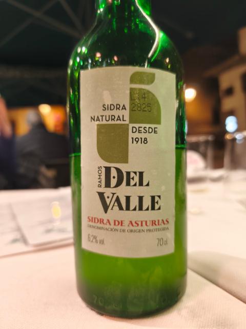 Sidra Natural Ramos del Valle 6.2%, Sidra Fran, Spain