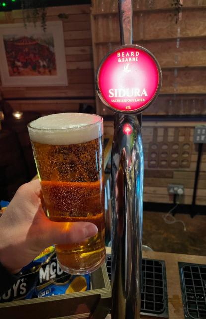 Sidura 4.0%, Beard and Sabre, England