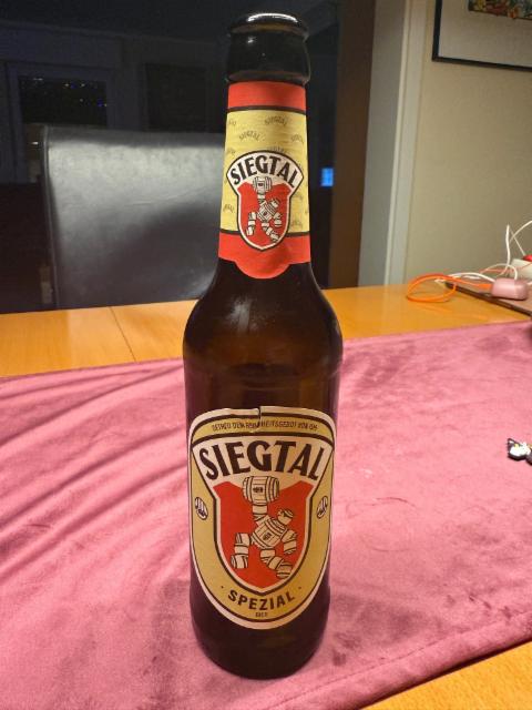 Siegtal Spezial 5.2%, Erzquell Brauerei Bielstein Haas & Co., Germany