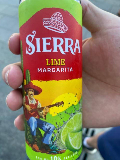 Sierra Lime Margarita 10.0%, Stock Plzen - Bozkov S.r.o, Czech Republic
