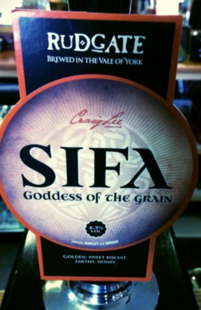 Sifa 4.3%, Rudgate Brewery, England