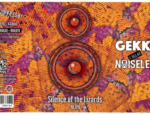 Silence Of The Lizards 6.5%, Gekko Beers - Gekko Brewing Company, France