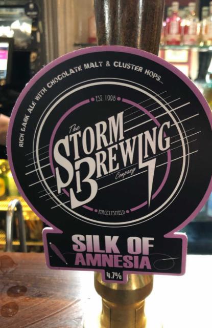 Silk Of Amnesia 4.7%, Storm Brewing, England