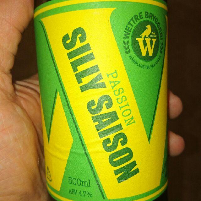 Passion Silly Saison 4.7%, Wettre Bryggeri AS, Norway