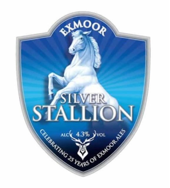 Silver Stallion 4.3%, Exmoor Brewery, England