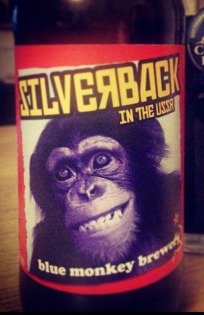 Silverback In The USSR 10.5%, Blue Monkey Brewery, England