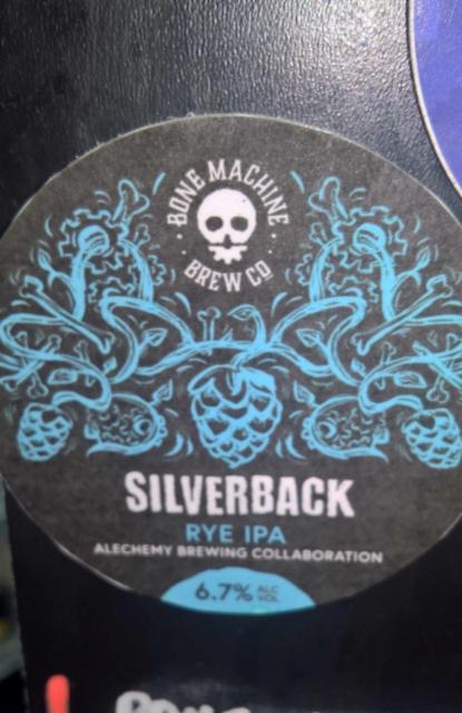 Silverback 6.7%, Bone Machine Brew Co., England