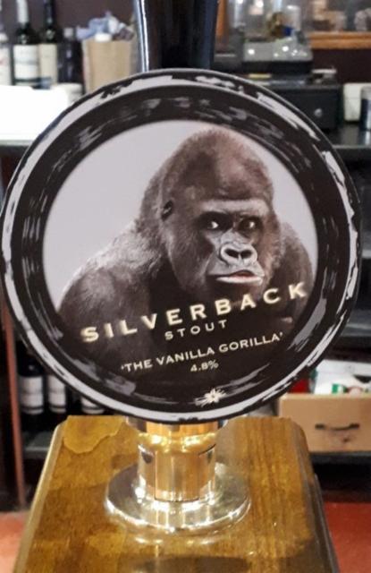 Silverback Stout 4.8%, Ludlow Brewing, England
