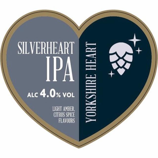 Silverheart IPA 4.0%, Yorkshire Heart, England