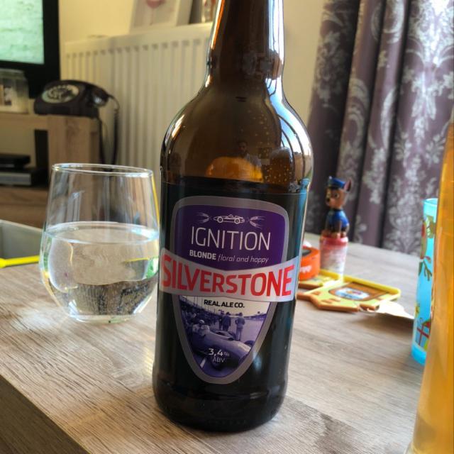 Silverstone 3.4%, Real Ale Brewing Company, United States