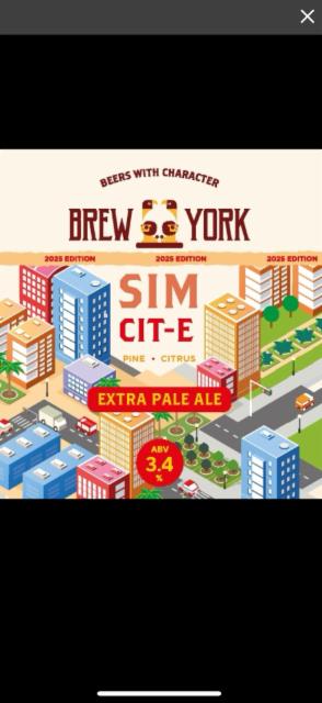 SIM CIT-E 3.4%, Brew York, England